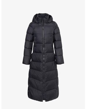 Canada Goose Mystique Long Puffer Nylon-Down Jacket - Blue