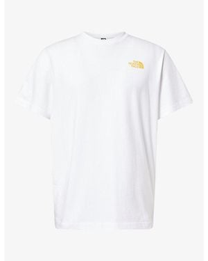 The North Face Pitch Tent Graphic-Print Cotton T-Shirt - White