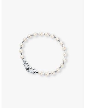 Tiffany & Co. Tiffany Hardwear Sterling- And Freshwater Pearl Bracelet - White