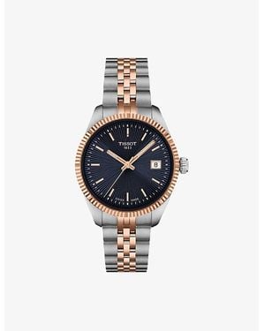 Tissot T156.210.22.041.00 Ballade Stainless-Steel And Pvd-Coated Stainless-Steel Quartz Watch - Blue