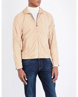 Matchless Craig Blouson Suede Jacket - Natural