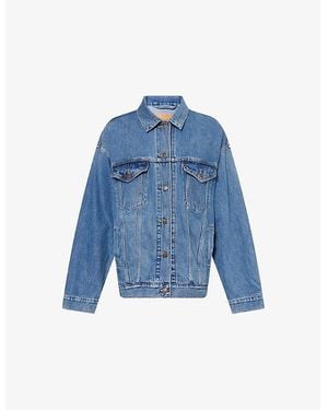 Levi's Xl Denim Trucker Jacket - Blue