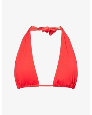 Melissa Odabash Grenada Bikini Top - Red
