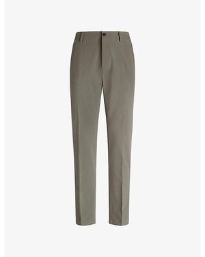 BOGGI Btech Performance Slim-Leg Stretch-Woven Trousers - Grey