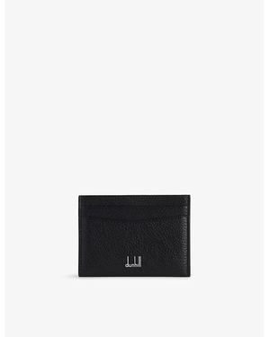 dunhill Duke Fine Leather Business Card Case - Black