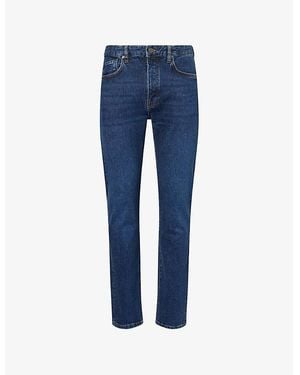Belstaff B69 Tapered-Leg Stretch-Denim Jeans - Blue