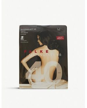 FALKE Seidenglatt 40 Tights - Black