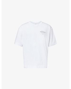 The Couture Club Beach Club Graphic-Print Cotton T-Shirt - White