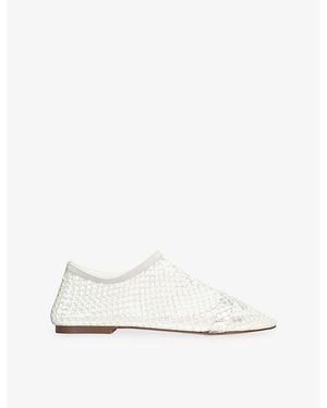 Steve Madden Mino Leather Shoes - White