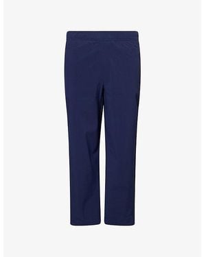 Manors X Reebok Straight-Leg Nylon Trousers - Blue