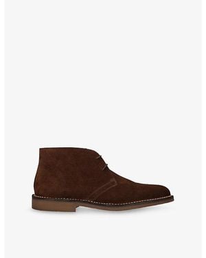 Loake Sahara Suede Boots - Brown