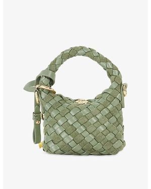 Dune Deliberate Xs Faux-Leather Bag Charm - Green