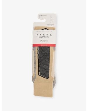 FALKE Sk4 Advanced Skiing Knee High Socks - White