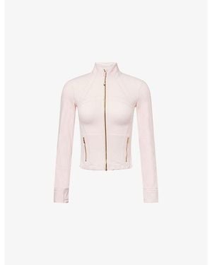 lululemon Define Nulu Cropped Jacket - Pink