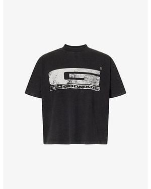 GODMADE Graphic-Print Cotton T-Shirt - Black