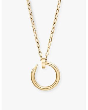 Cartier Juste Un Clou 18Ct- Pendant Necklace - Metallic