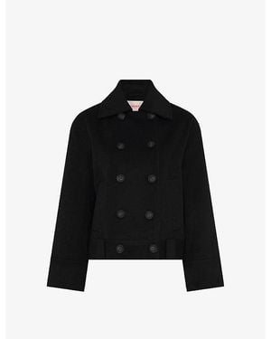 OMNES Clyde Cropped Woven Jacket - Black