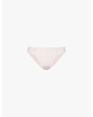 Sloggi Zero Feel 2.0 Tiny Tanga Stretch-Woven Briefs - Pink