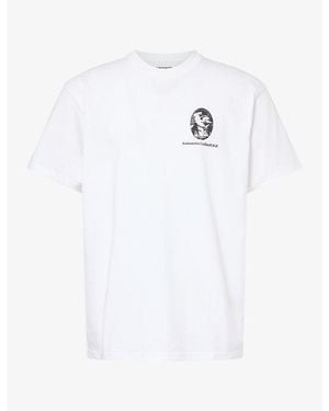 Carhartt Vote Graphic-Print Cotton T-Shirt - White