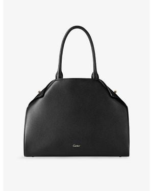 Cartier Clash Small Leather Tote Bag - Black
