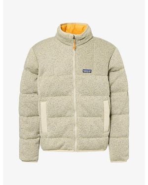Patagonia Reversible Down Puffer Jacket - Natural