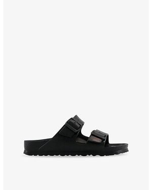 Birkenstock Arizona Two-Strap Rubber Sandals - Black
