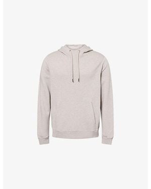 Derek Rose Quinn Cotton-Modal Jersey Hoody - Natural