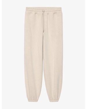 AllSaints River Tapered-Leg Cotton Jogging Bottoms - Natural
