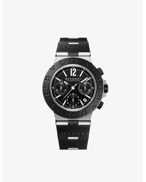 BVLGARI And Titanium Automatic Watch - Black