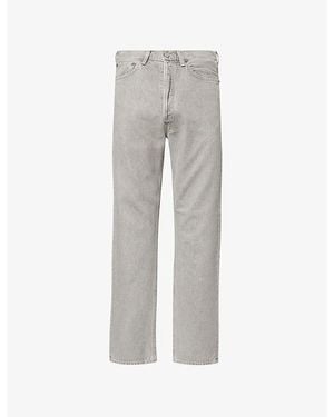 Agolde 90's Loose-Fit Denim Jeans - Gray