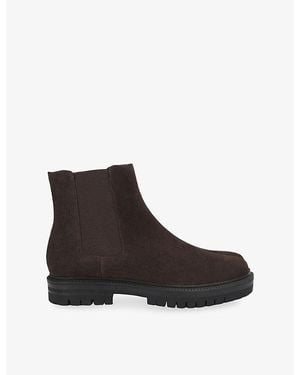 Steve Madden Futamata Suede Ankle Boots - Brown