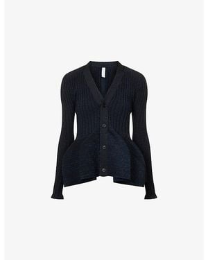 CFCL Pottery Glitter Knitted Cardigan - Blue