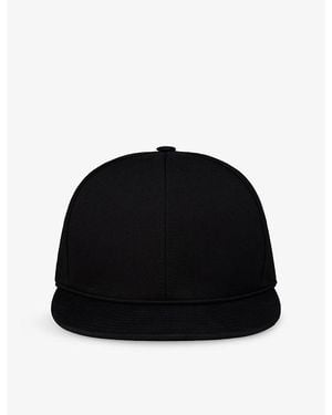 Christian Louboutin Canopy Cotton-Canvas Cap - Black