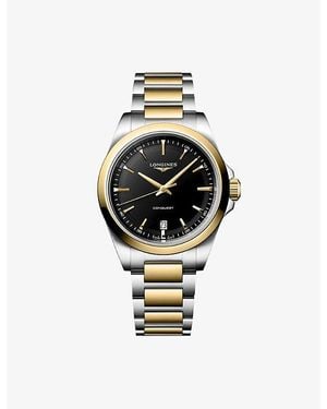 Longines Conquest Stainless-Steel Quartz Watch 38Mm - Metallic