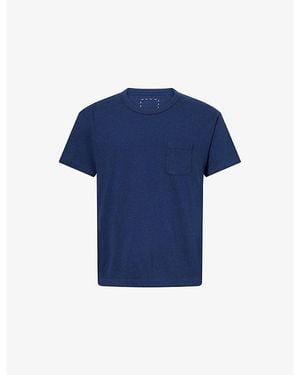 Visvim Ultimate Jumbo Ii Cotton-Jersey T-Shirt - Blue