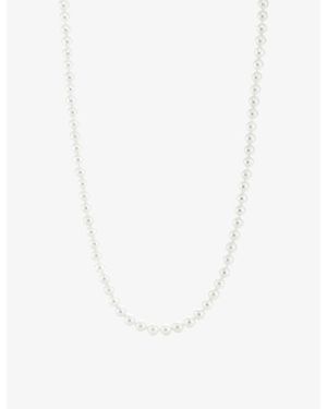 Tiffany & Co. Ziegfeld Freshwater Pearl And Sterling Necklace - White