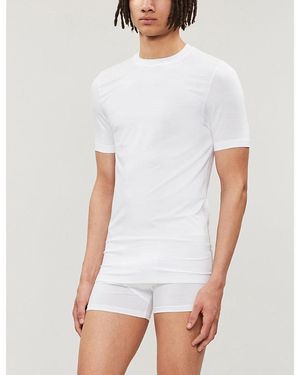 Zimmerli of Switzerland 700 Pureness Modal T-Shirt - White