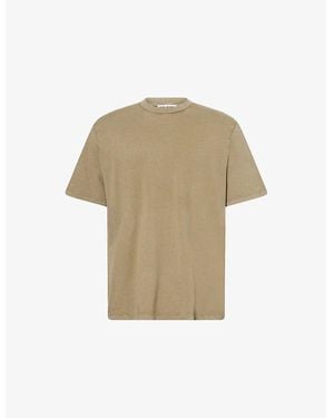 Our Legacy Boxy Short-Sleeve Cotton-Jersey T-Shirt - Natural