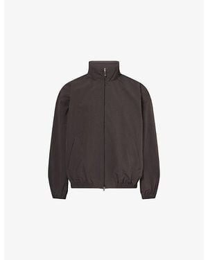 Agolde Marshall Woven Windbreaker Jacket - Brown