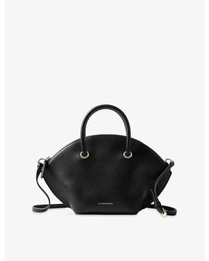 Claudie Pierlot Ring Leather Shoulder Bag - Black
