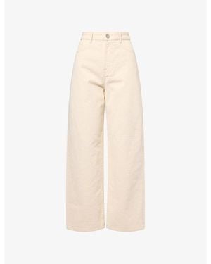 RÓHE Frames Baggy-Fit Wide-Leg Denim Jeans - Natural