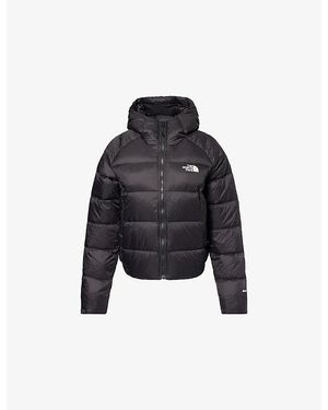 The North Face Hyalite Hooded Shell-Down Puffer Jacket - Black