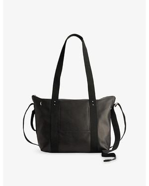 Rick Owens Trolley Leather Tote Bag - Black
