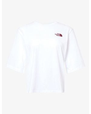 The North Face Picnic Embroidered Cotton T-Shirt - White