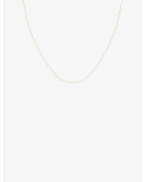 Astrid & Miyu Cultured Pearl 14Ct Charm Necklace - White