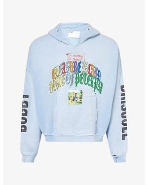 Paly Hollywood Bobby Driscoll Cotton-Blend Hoody - Blue