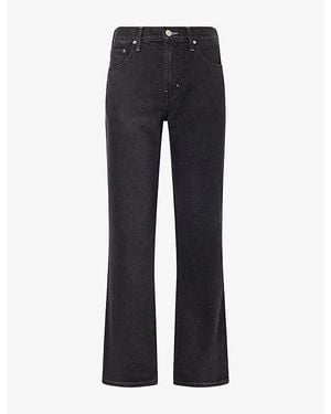 PAIGE Lennox Slim-Fit Denim Jeans - Black