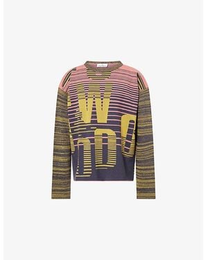Vivienne Westwood Patterned Long-Sleeves Knitted Sweater - Multicolor