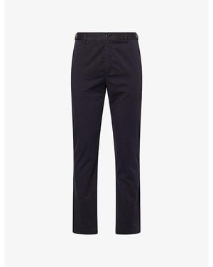 Paul Smith Regular-Fit Straight-Leg Cotton Chinos - Blue