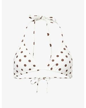 4th & Reckless Emily Bikini Top - White